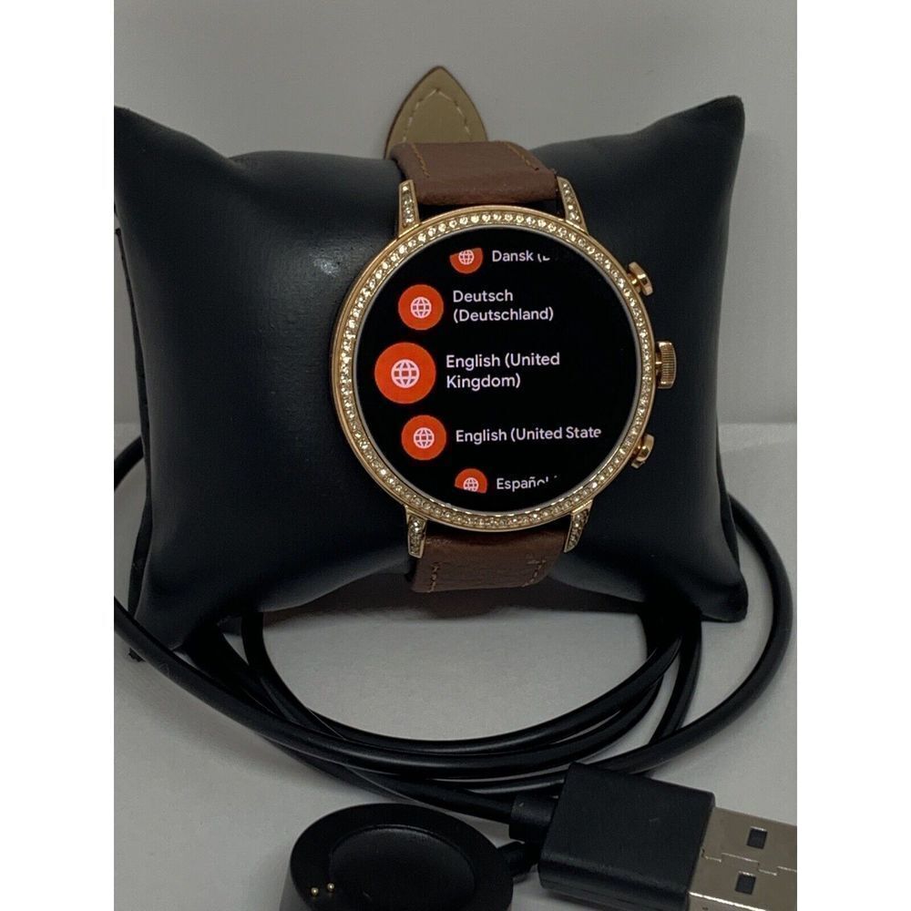 Fossil Gen 4 Authentic Digital Dial Smart Watch Custom Band FTW6011 QT774